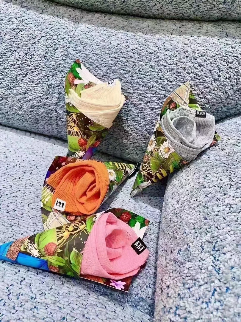 mw原创图案时尚袜