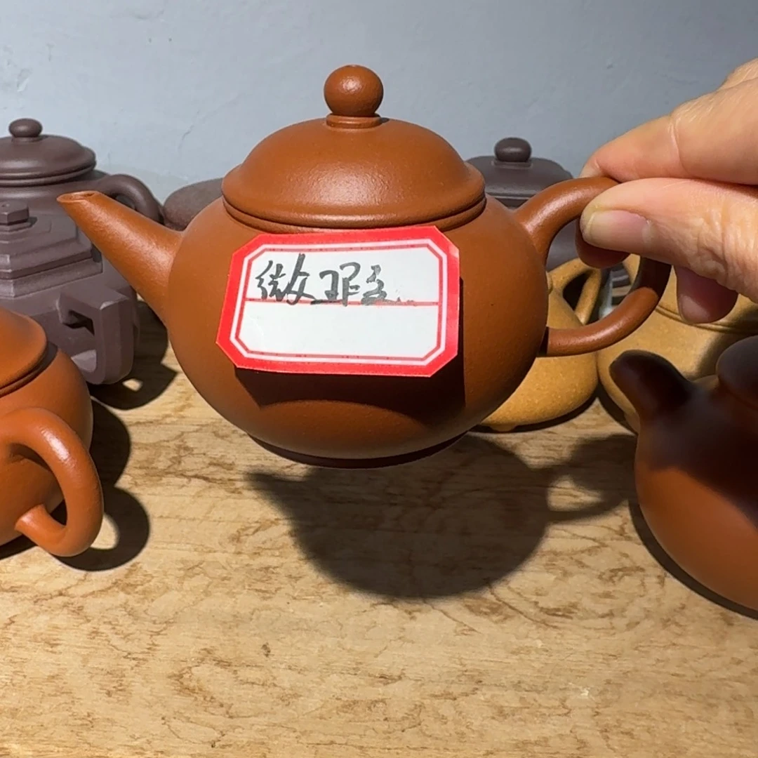 朱泥茶壶130毫升左右