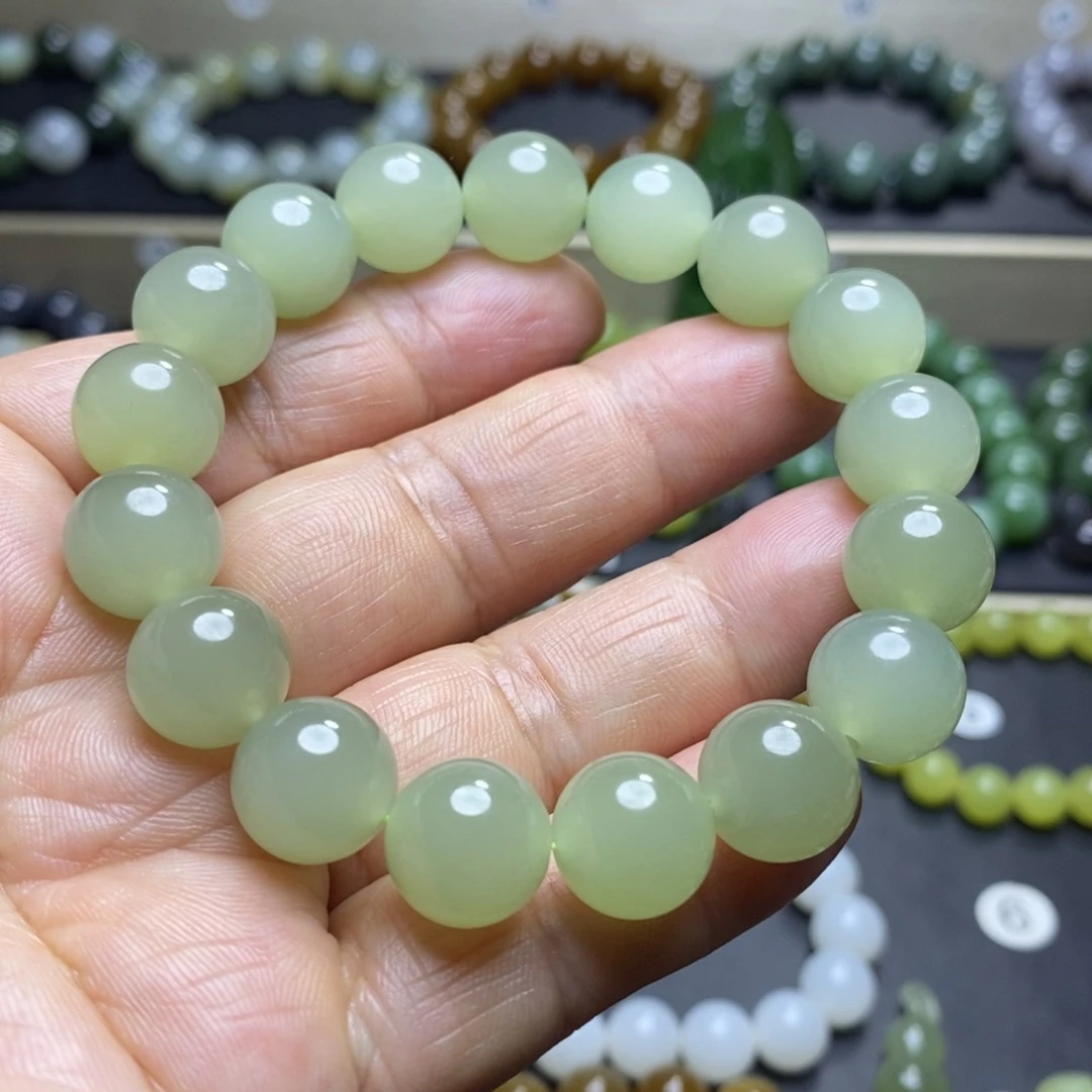 和田玉手串未镶嵌