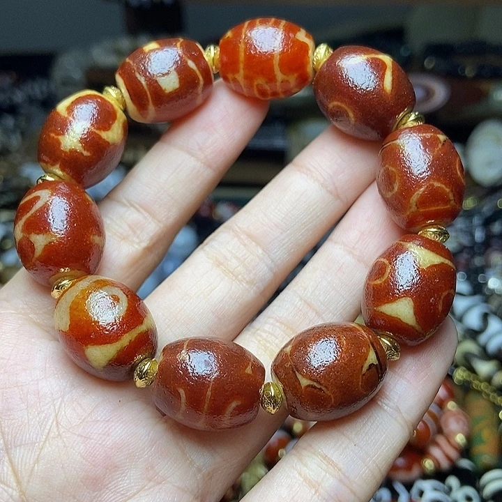 玛瑙/玉髓未镶嵌手链