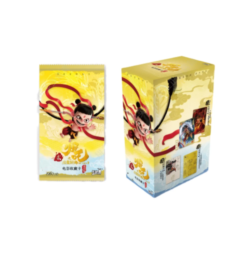 【EX版玩法】卡游哪吒之魔童闹海电影收藏卡斗天包第一弹