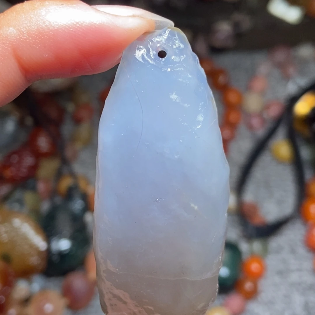 未镶嵌玛瑙/玉髓珠宝半成品