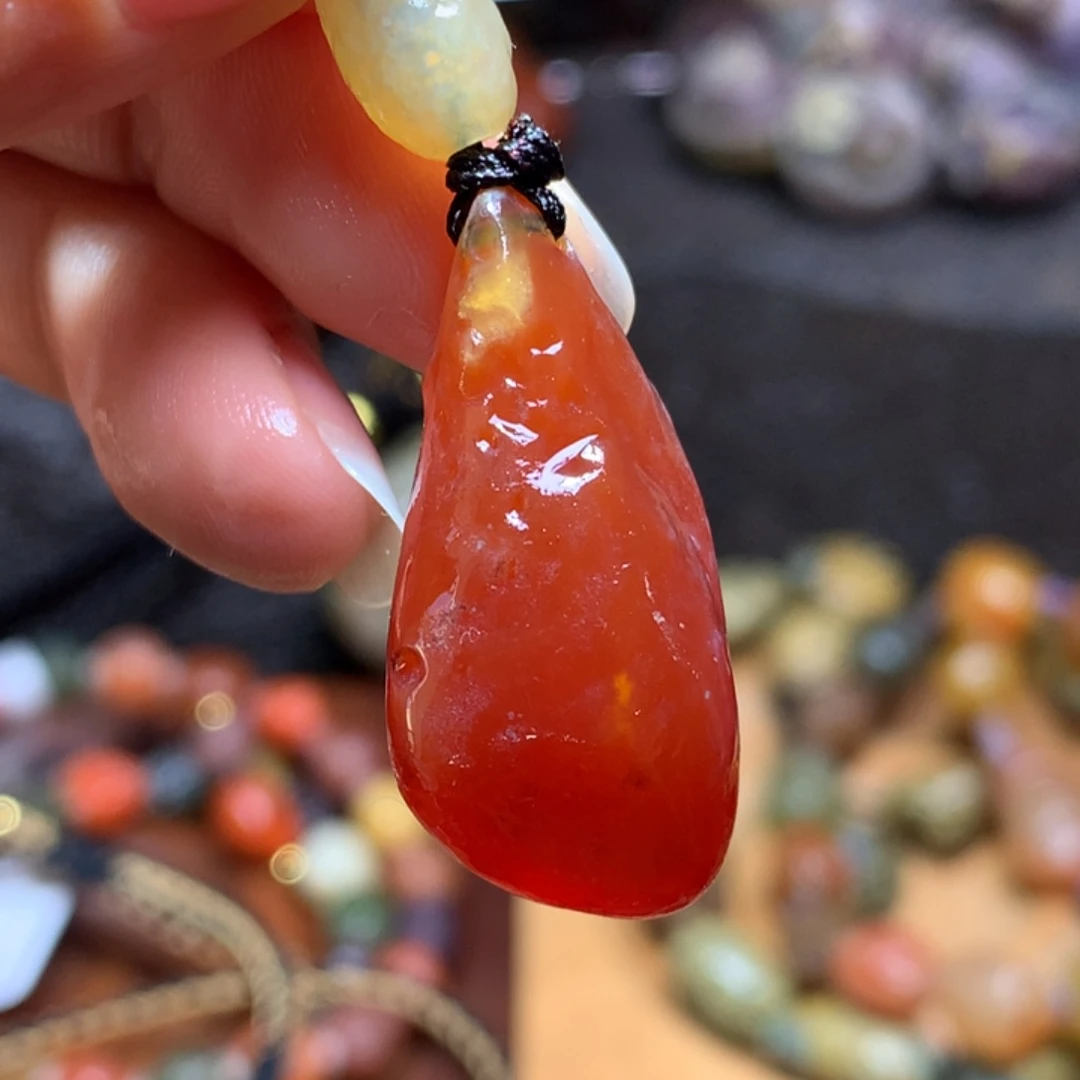 未镶嵌玛瑙/玉髓珠宝半成品