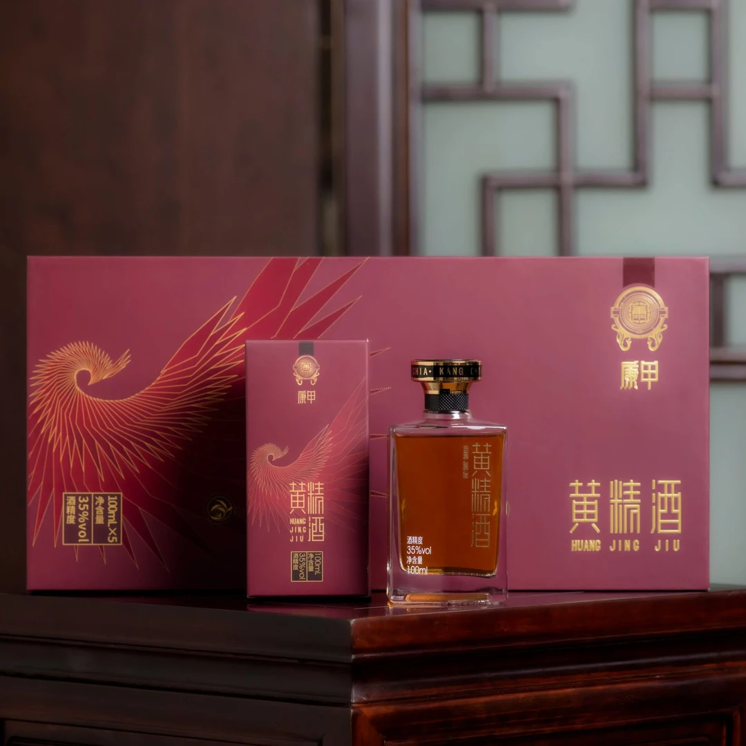 康甲常和黄精酒35度100ml 礼盒装/5瓶