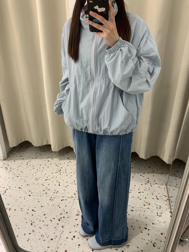 夏季时尚简约防晒薄外套