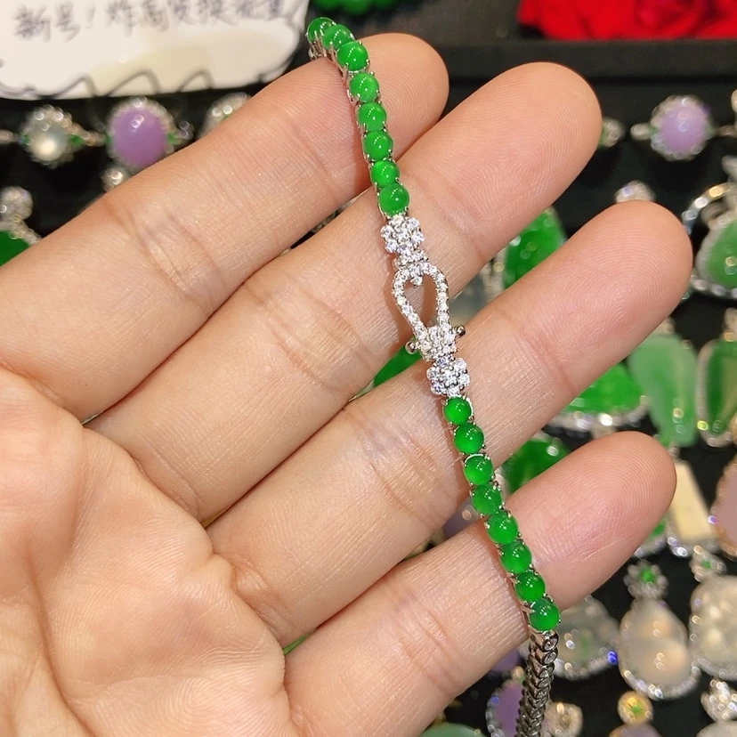 【闪购商品】未镶嵌手链翡翠天然翡翠