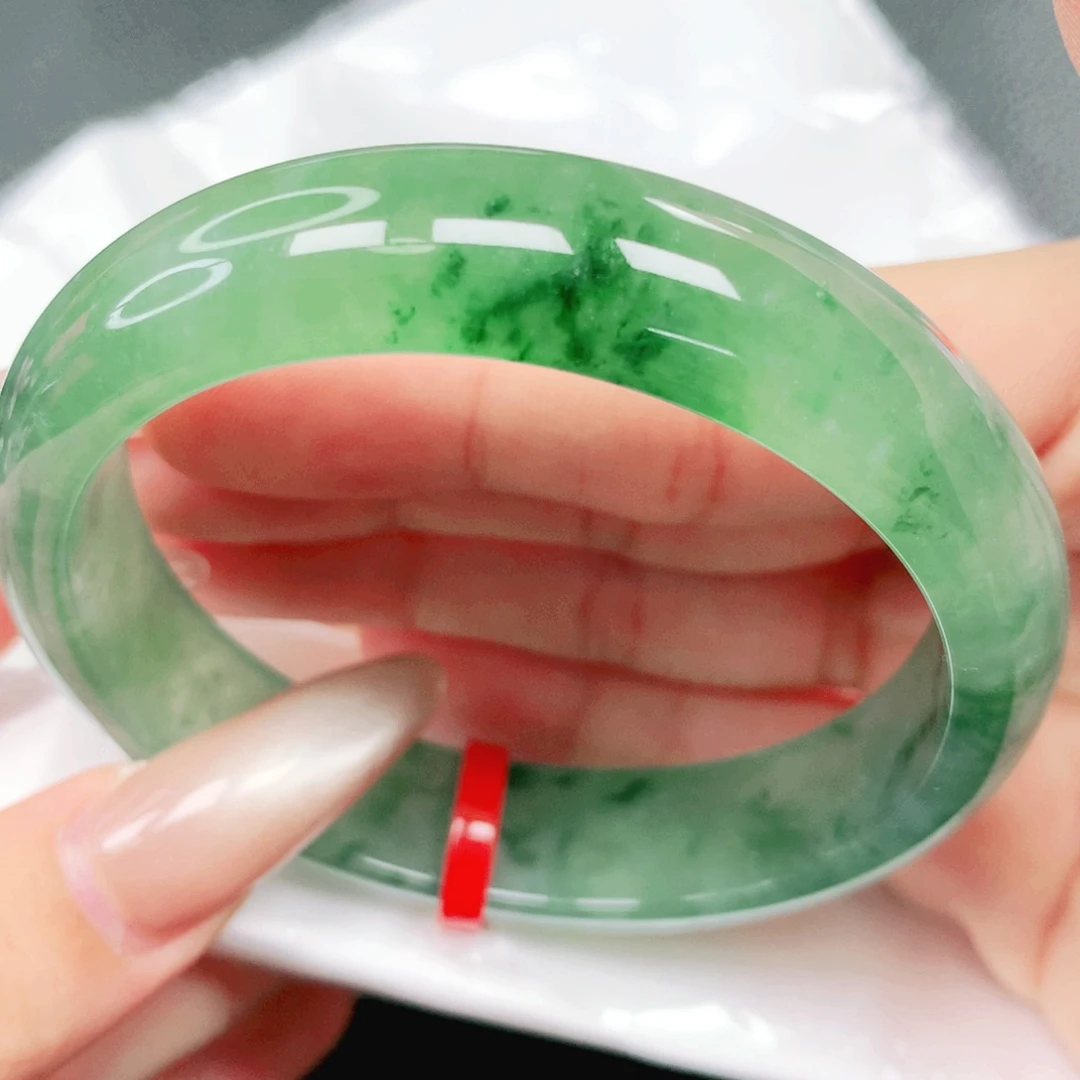 翡翠未镶嵌手镯58