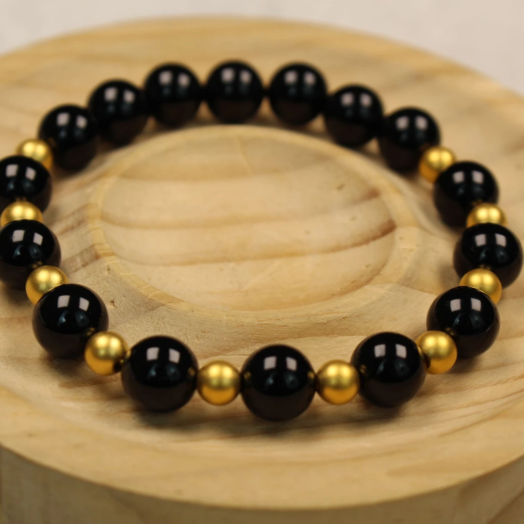 足金999卡5金珠*10颗黄金配件