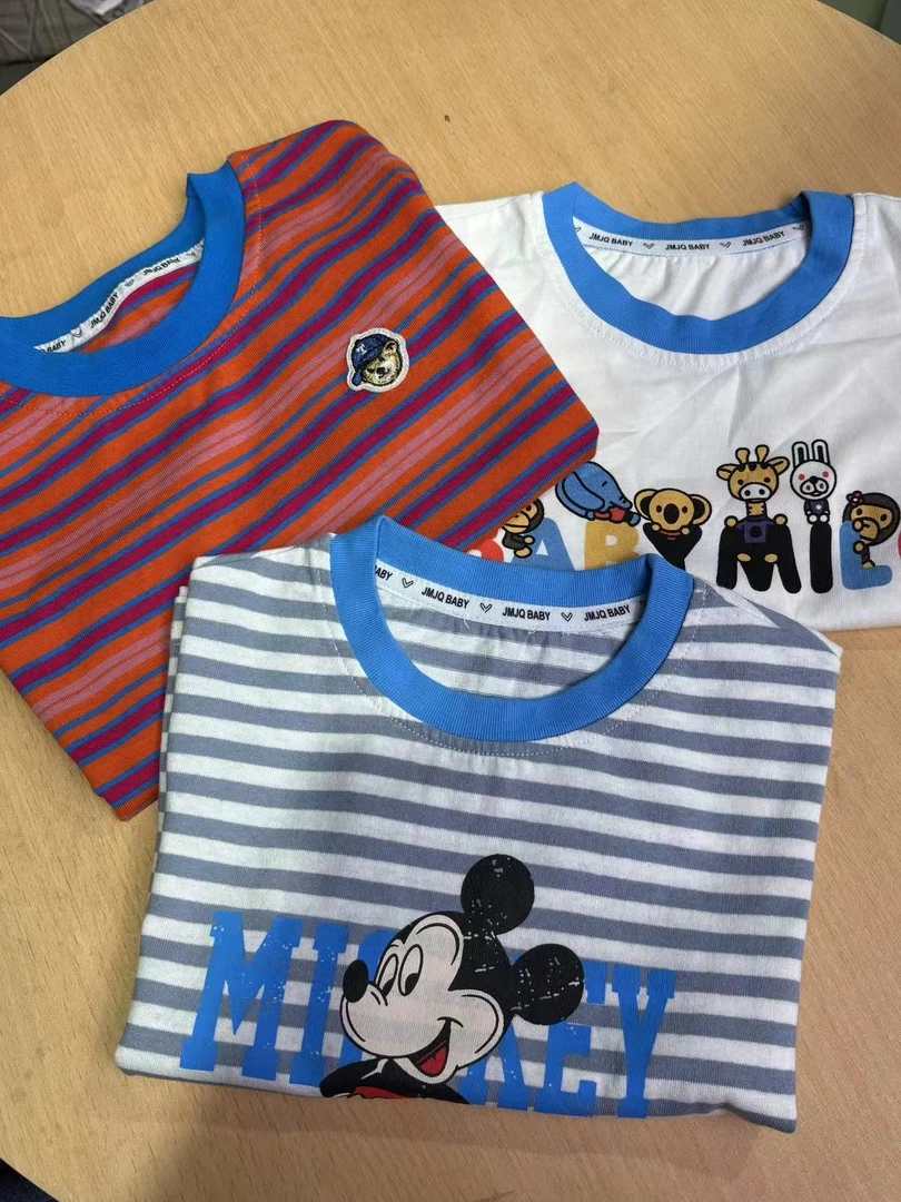 【D021】【YM福袋3件装】25年新款设计师原创设计搭配儿童短袖组合