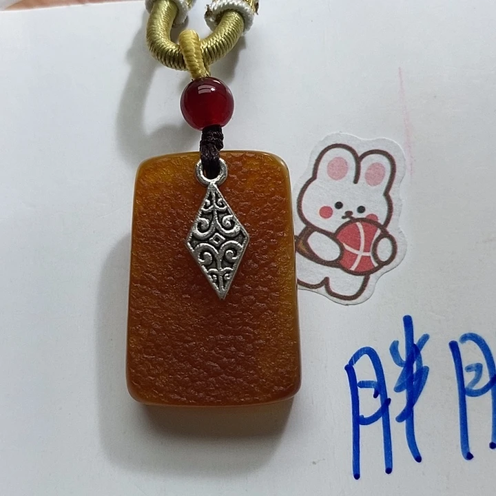 未镶嵌颈饰琥珀琥珀蜜蜡吊坠