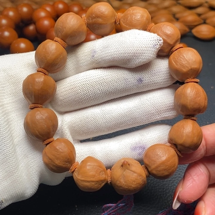 手串橄榄核1.7尺寸蜜桃臀