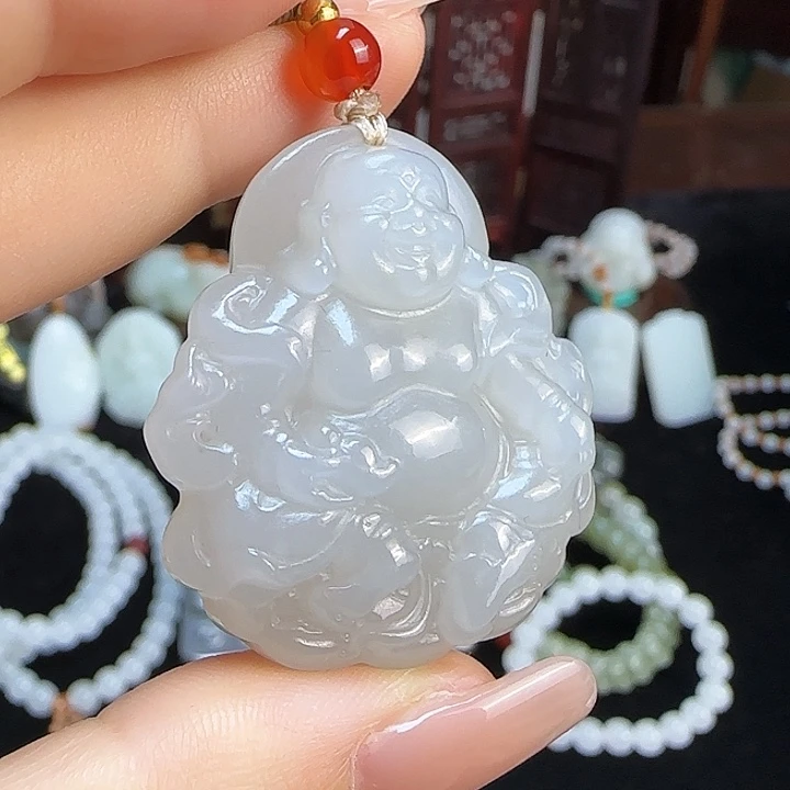 和田玉未镶嵌颈饰定制发货