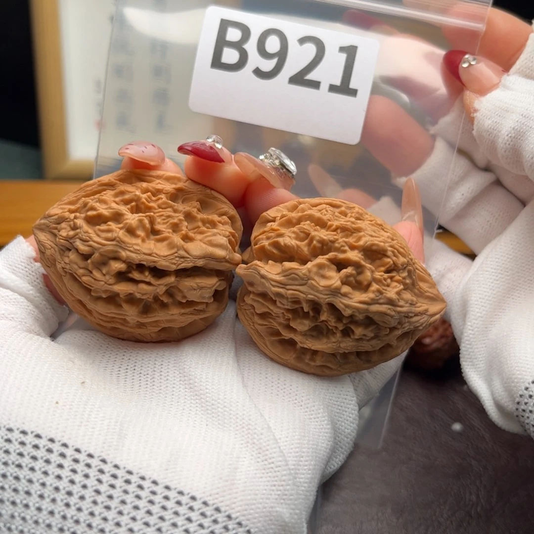 文玩核桃把件43大沽石b 921