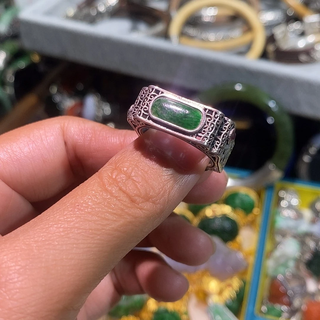 珐琅非金属戒指炸炸炸炸炸炸