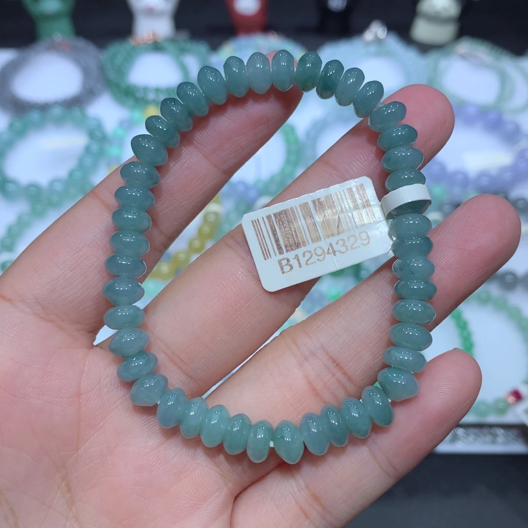 翡翠未镶嵌手串天然