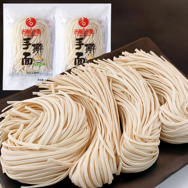 吉新手擀风味面条半干面刀削120g非油炸劲道爽滑Q弹麦香十足