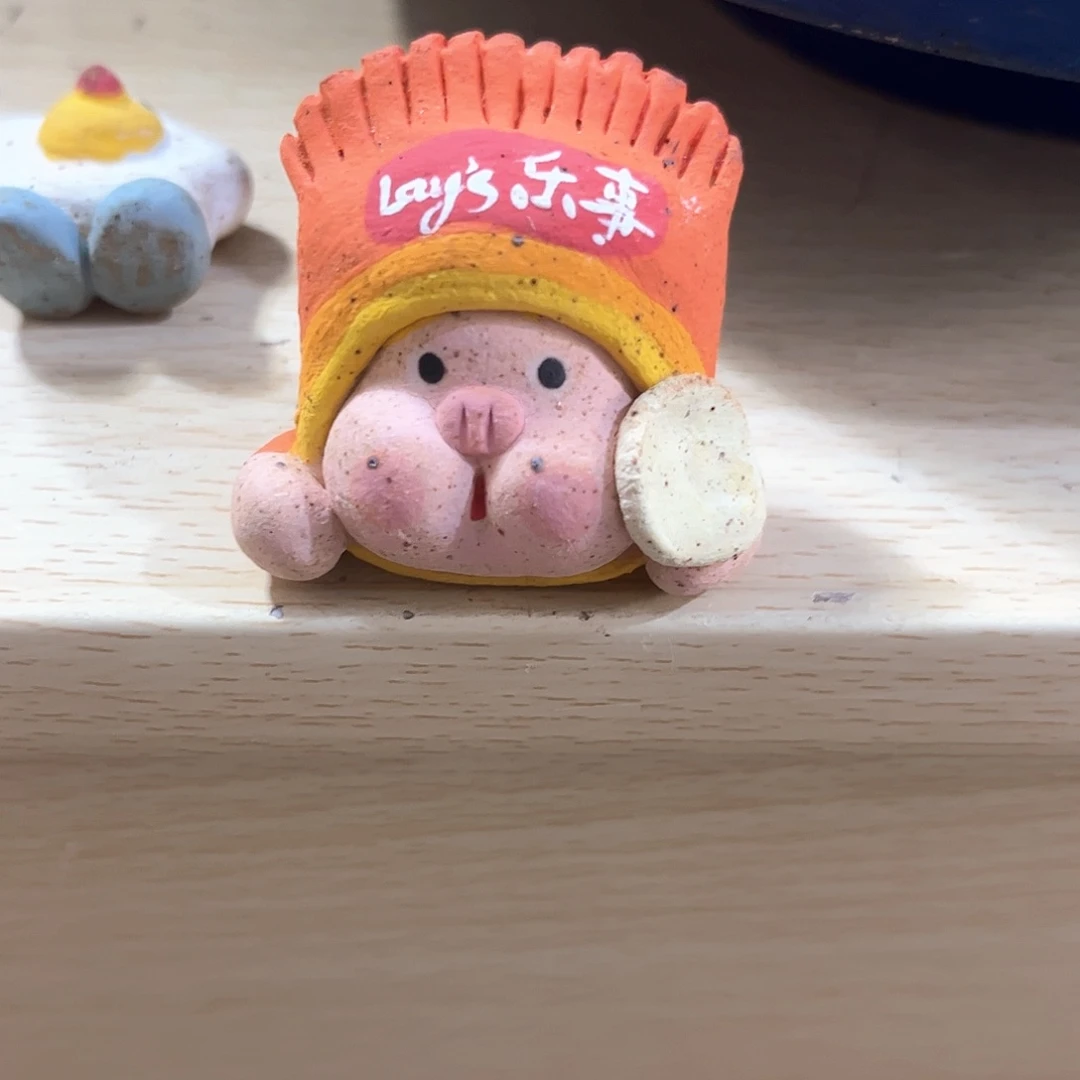 泥塑古镇炻陶花盆