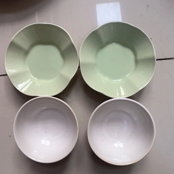 瓷片瑕疵特价陶瓷料碟