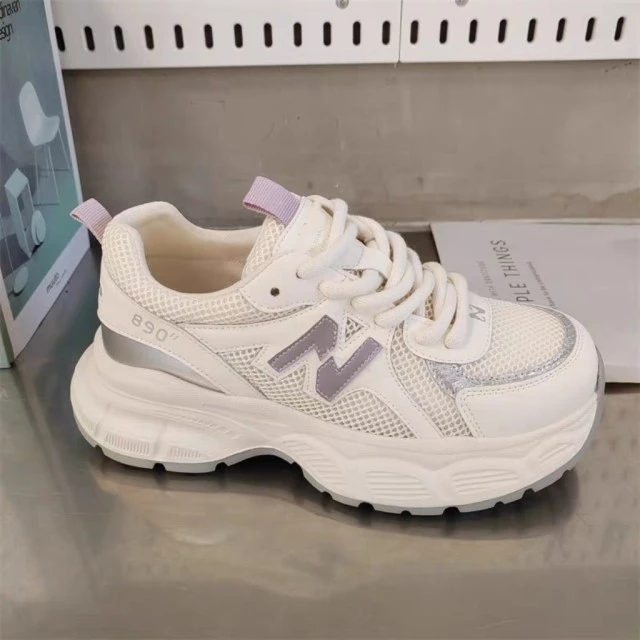 轻便透气夏季网面百搭显瘦运动鞋休闲老爹鞋女鞋XCN-23W2021