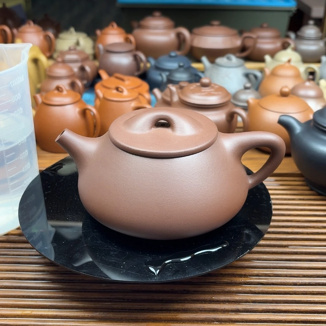 紫砂茶壶半手工制作