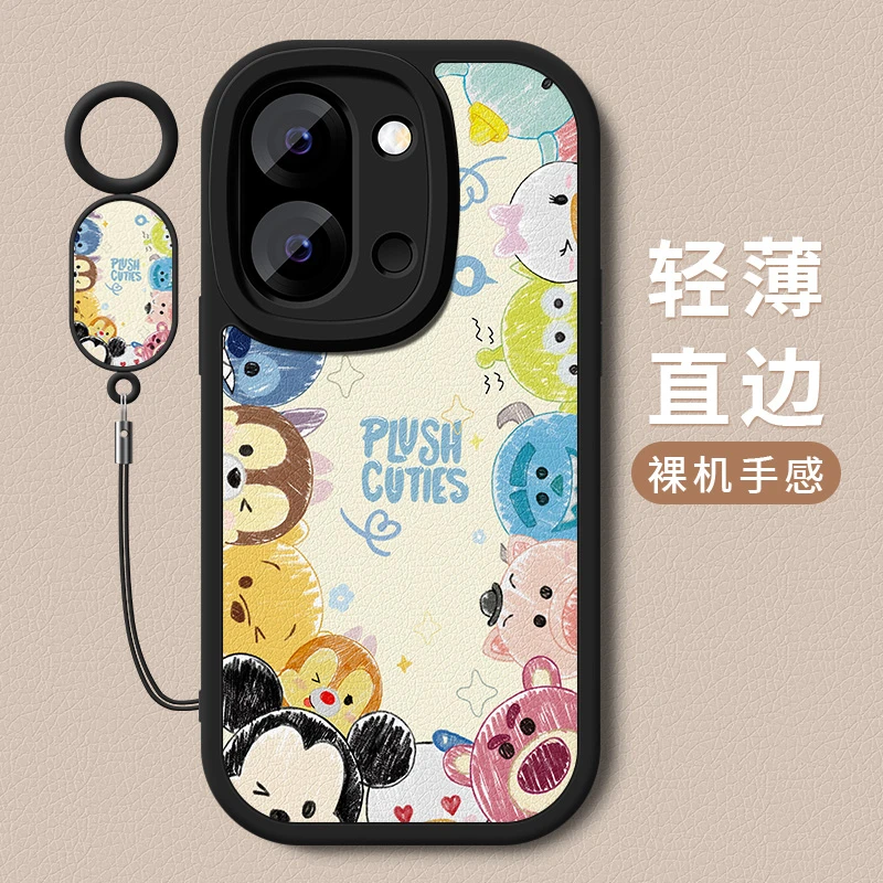 迪士尼适用一加13t手机壳oneplus小羊皮软硅胶镜头全包防摔保护套