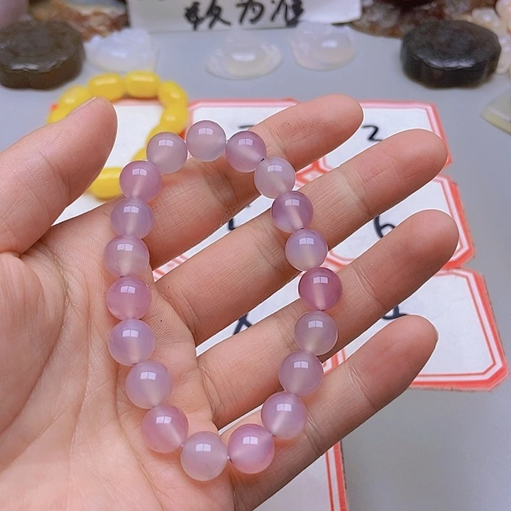 【闪购商品】未镶嵌玛瑙/玉髓珠宝半成品蓝**空