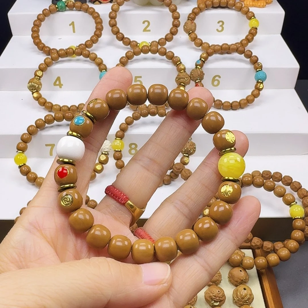 ****瓮吊坠猴头核桃猴头手串