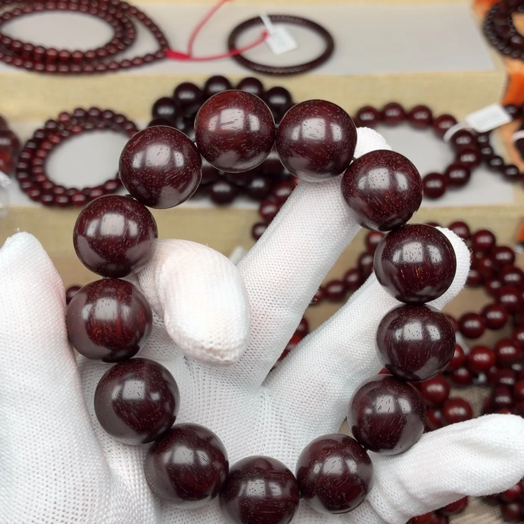 ℒ***࿐小叶紫檀手串/手链1.8。12颗