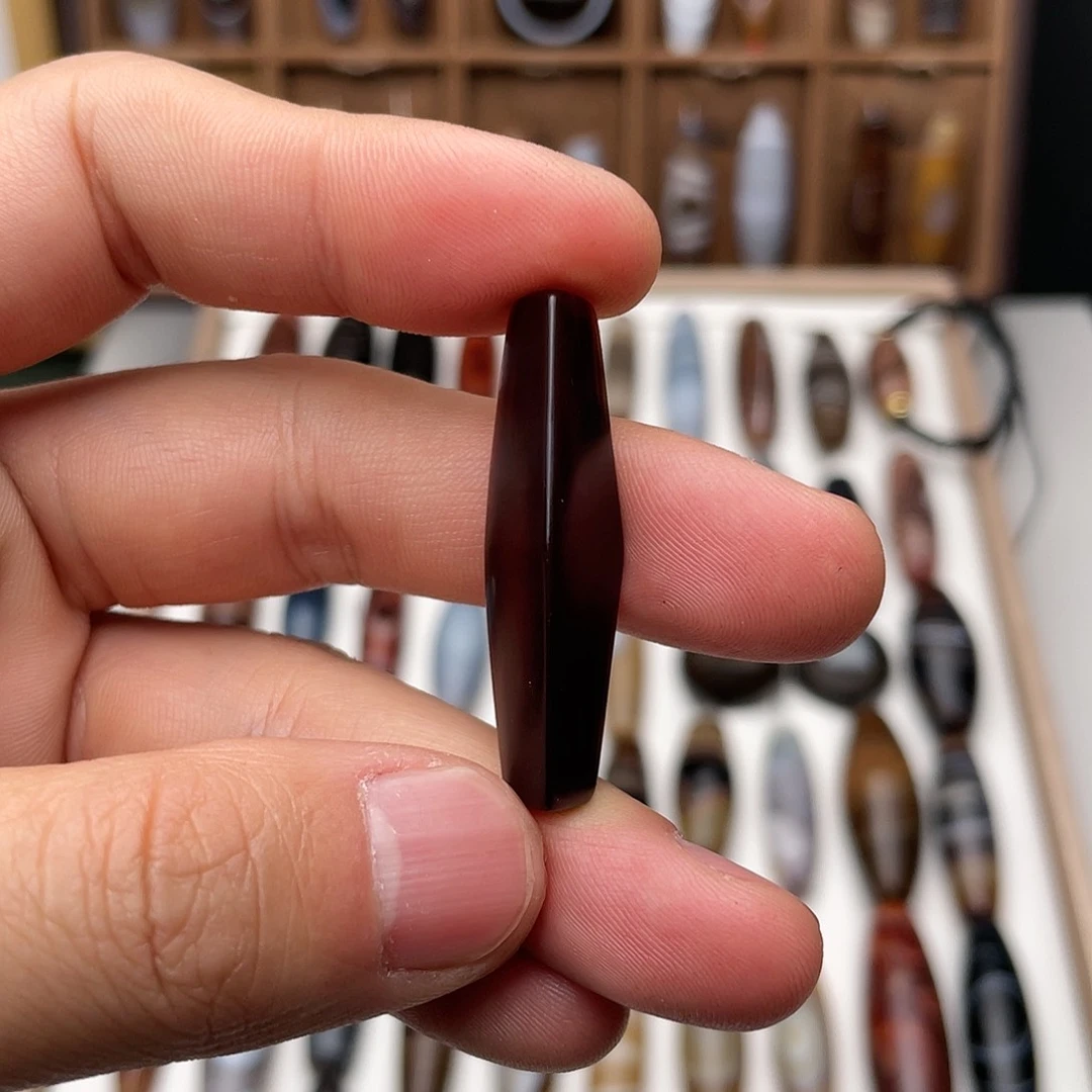 玛瑙/玉髓颈饰合金帕****r