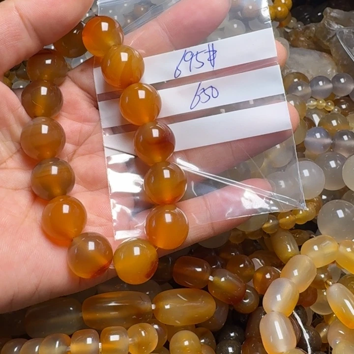 玛瑙/玉髓颈饰未镶嵌徐*白695
