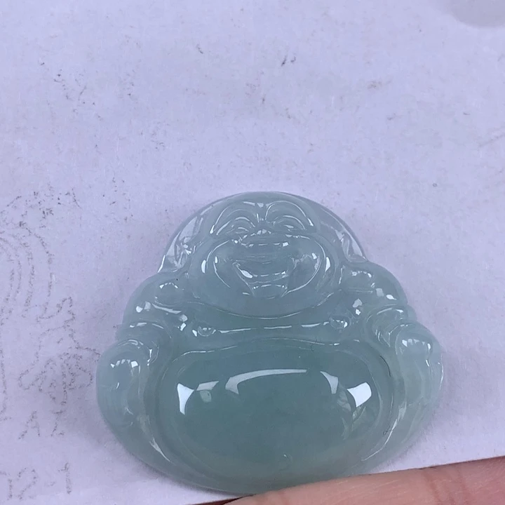 颈饰未镶嵌翡翠佛公