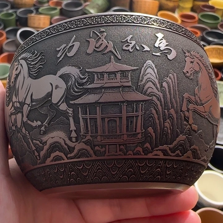 茶杯紫砂全手工紫砂