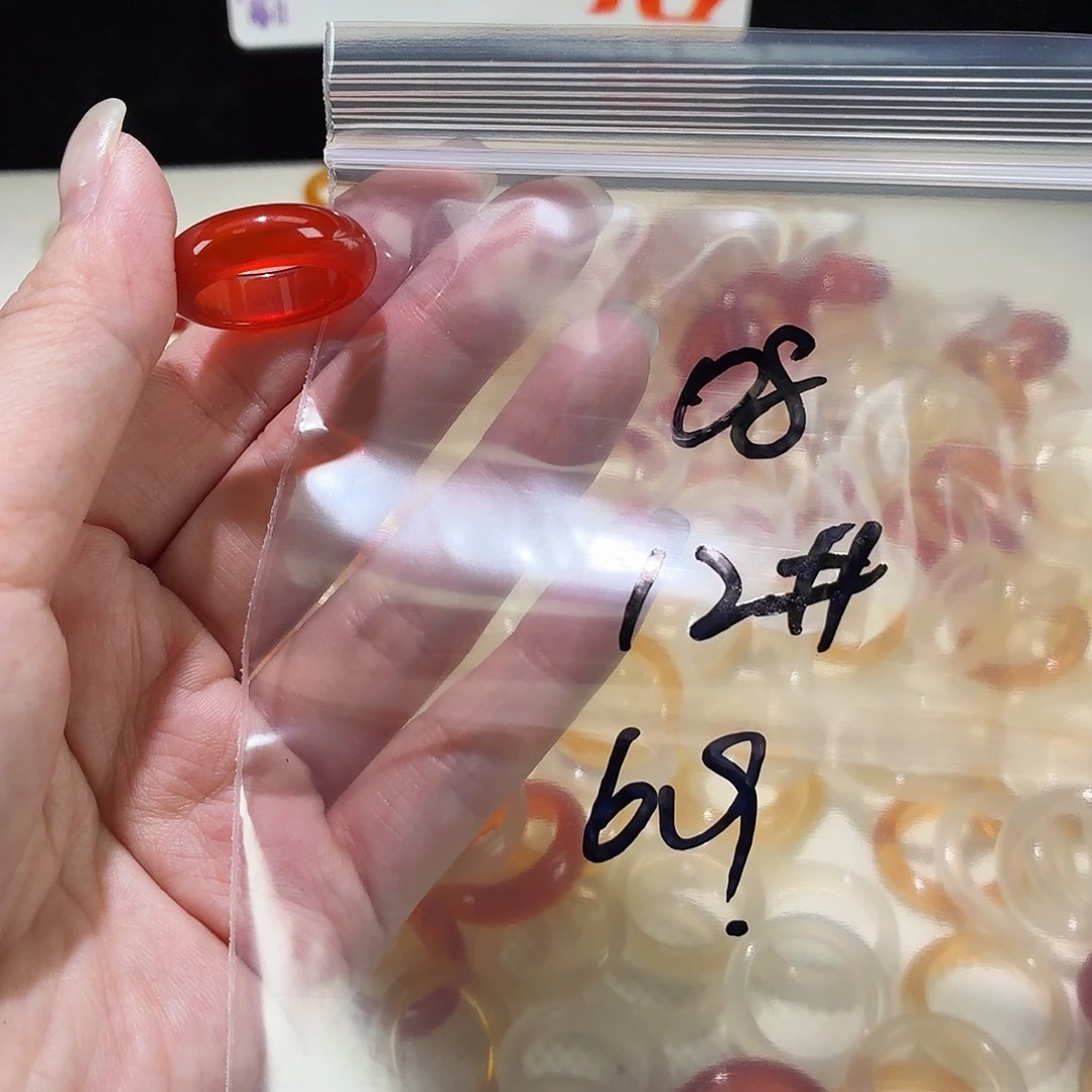 玛瑙/玉髓未镶嵌戒指08