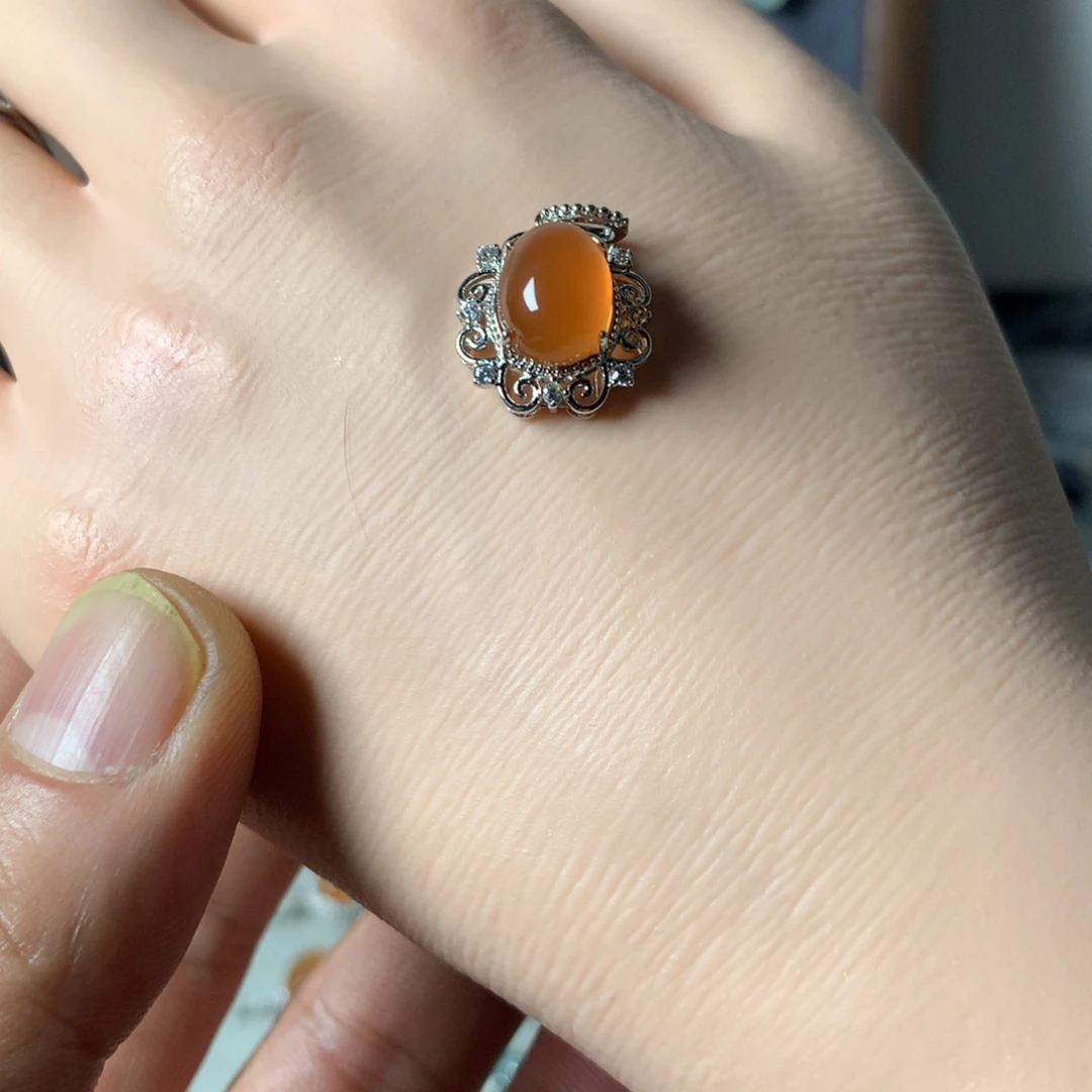 翡翠未镶嵌戒指991