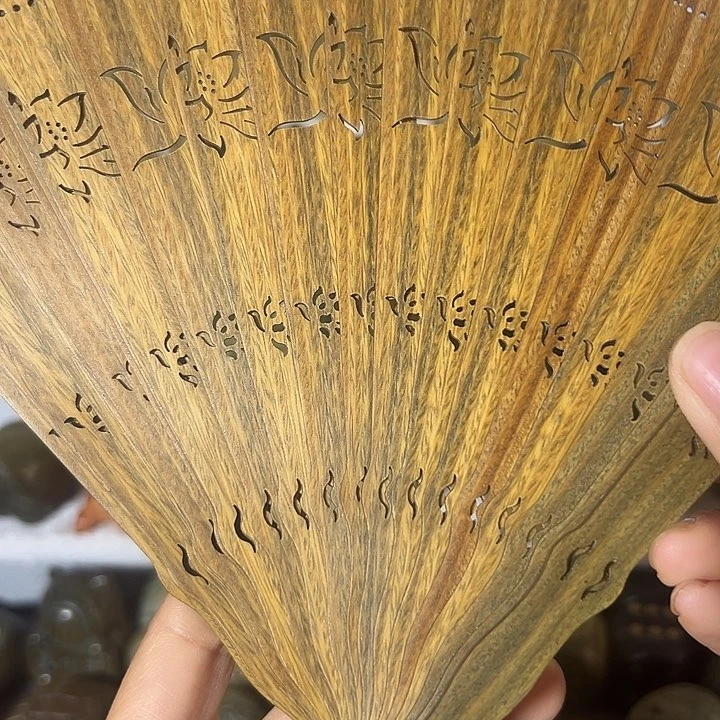 木?****?阿根廷绿檀折扇