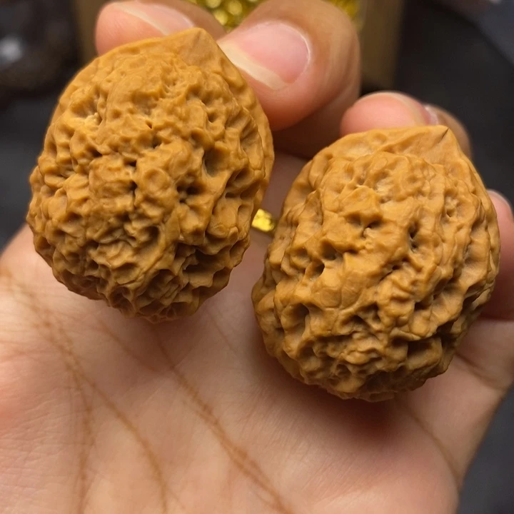 把件文玩核桃37尺铁狮子球