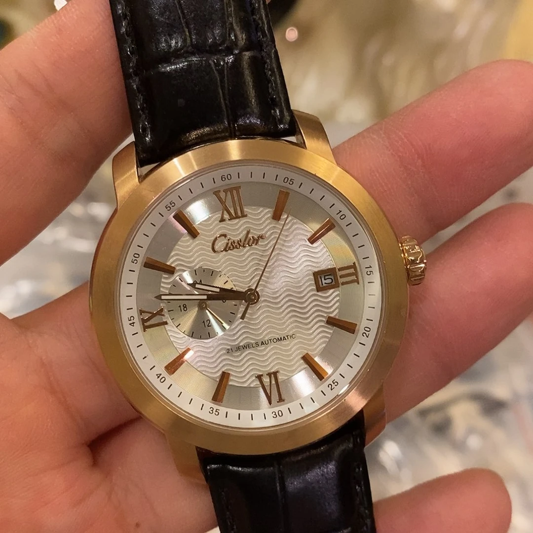 精钢卡诺驰全自动机械表