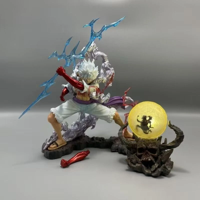 25公分优质版国版手办摆件wink雷电特典尼卡路飞