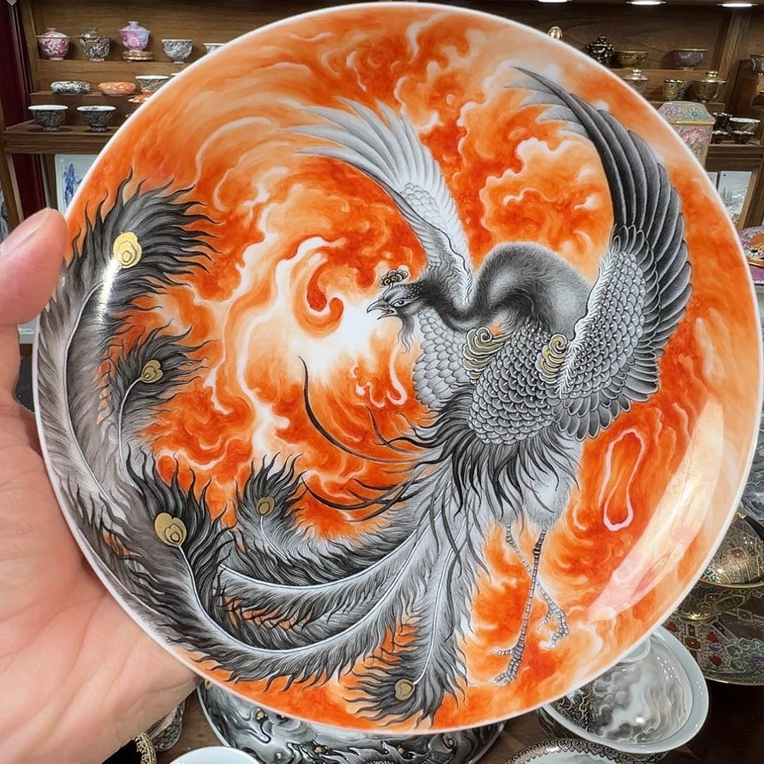 凤凰涅槃浴火重生壶承