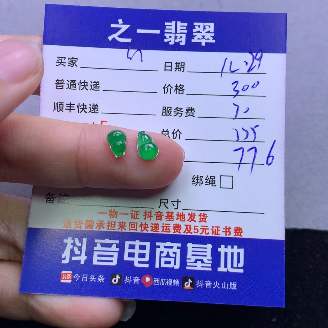 颈饰未镶嵌翡翠m**宁