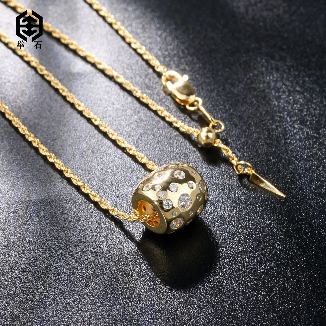 925银合成锆石银制品 【举石精选】X0529-9819-26个性吊坠（一件）Y
