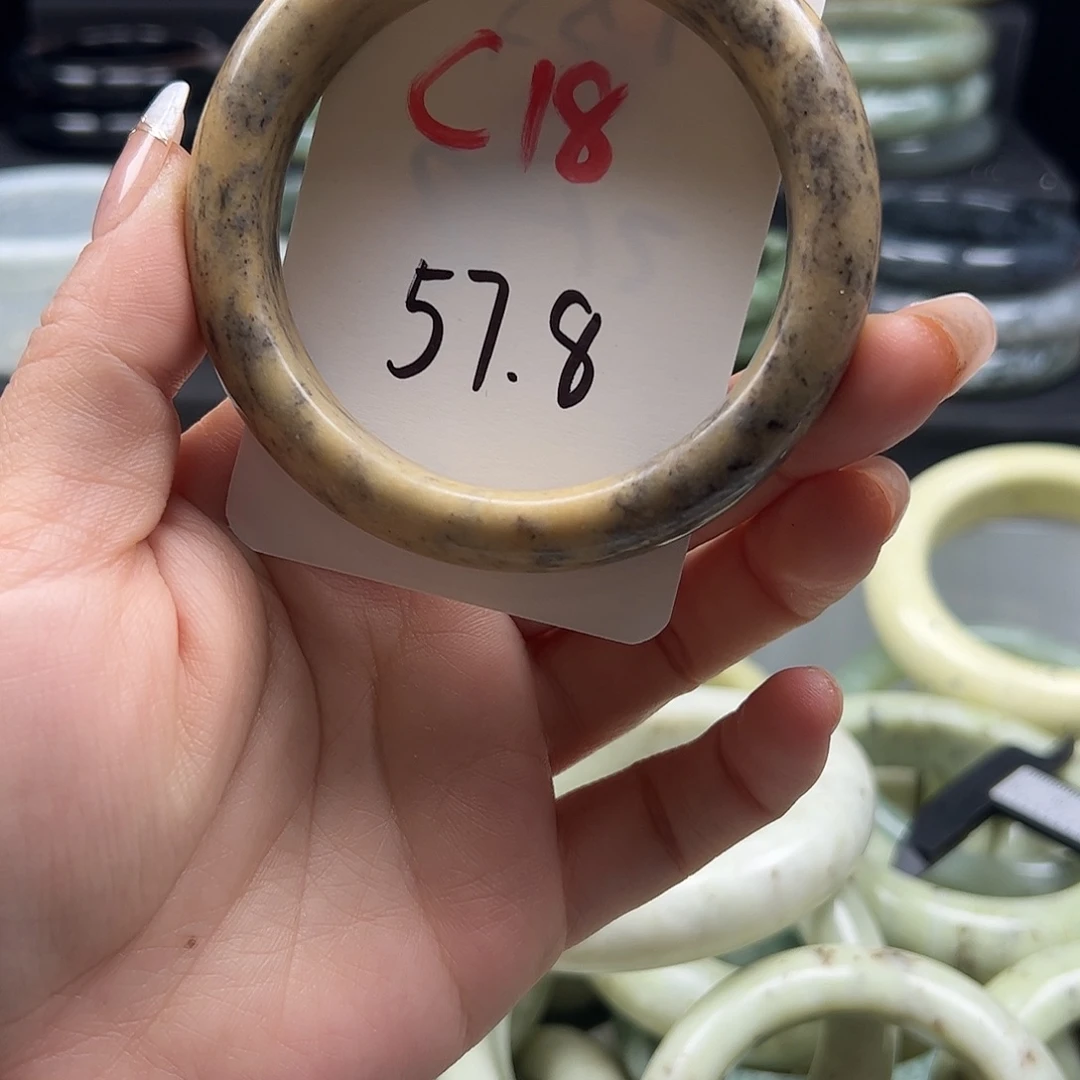 蛇纹石玉合金手镯