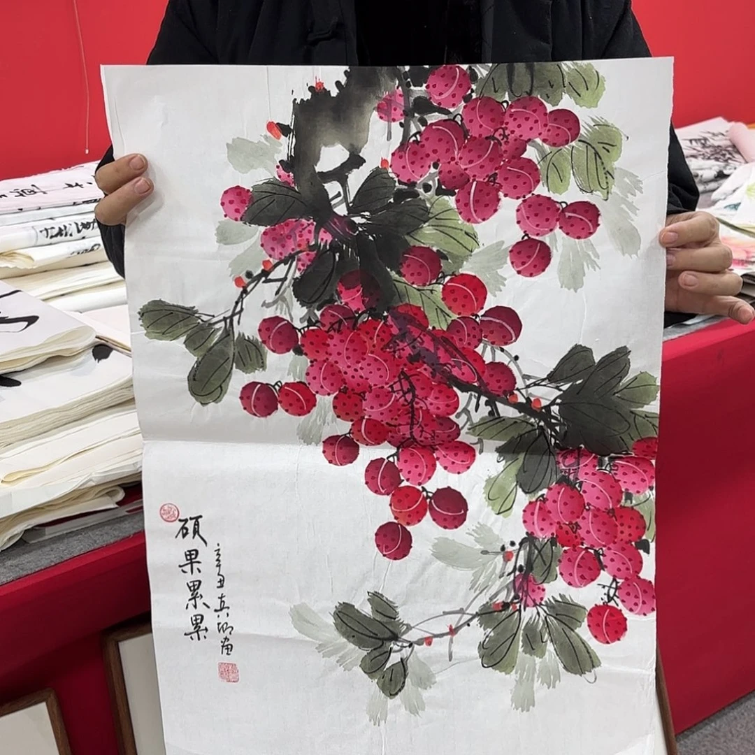 国画国画作品多次在国内外