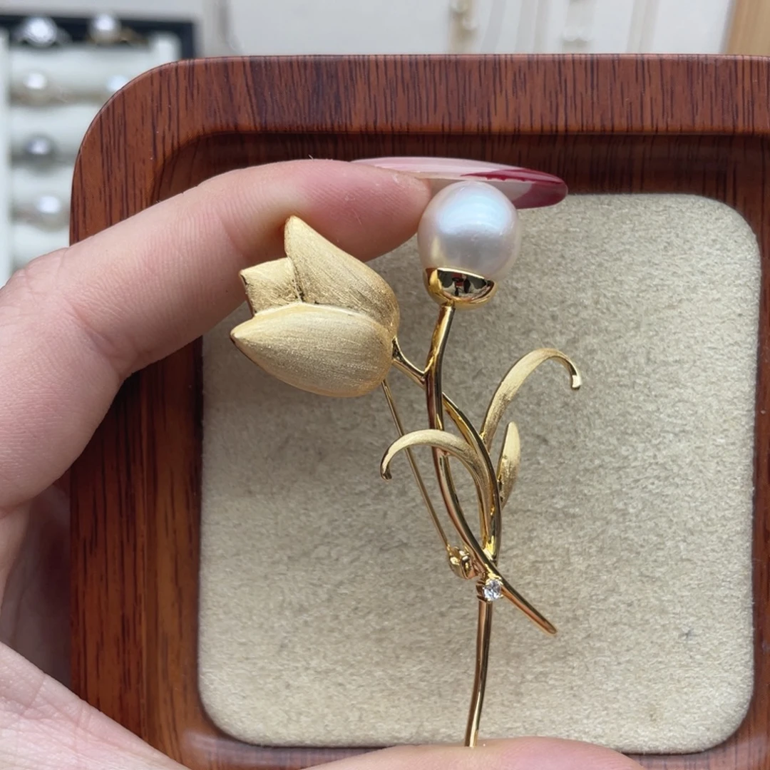 海水珍珠未镶嵌胸饰D11