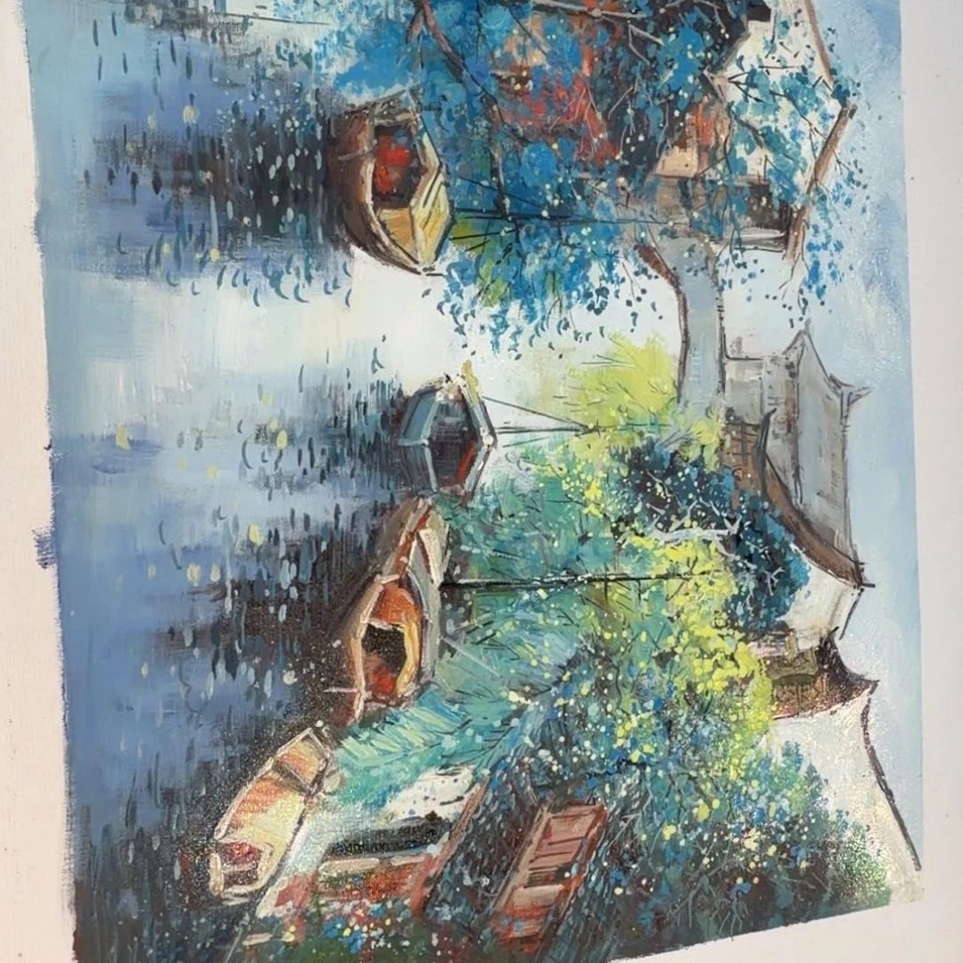 油画你在哪了我去找