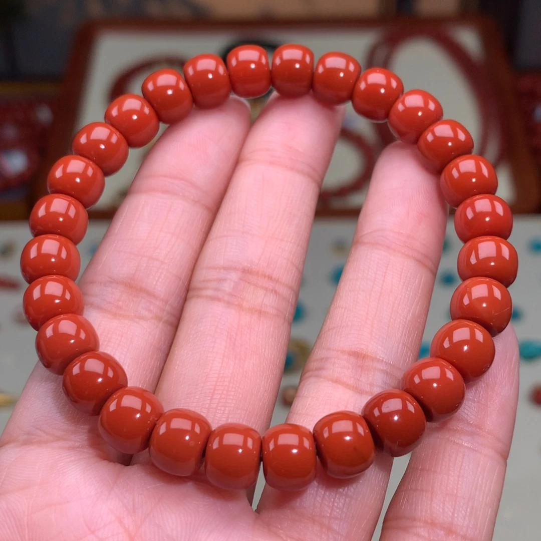 南红玛瑙颈饰未镶嵌