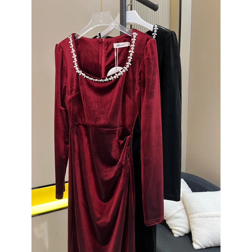 新品韩系高级感显瘦连衣裙1109