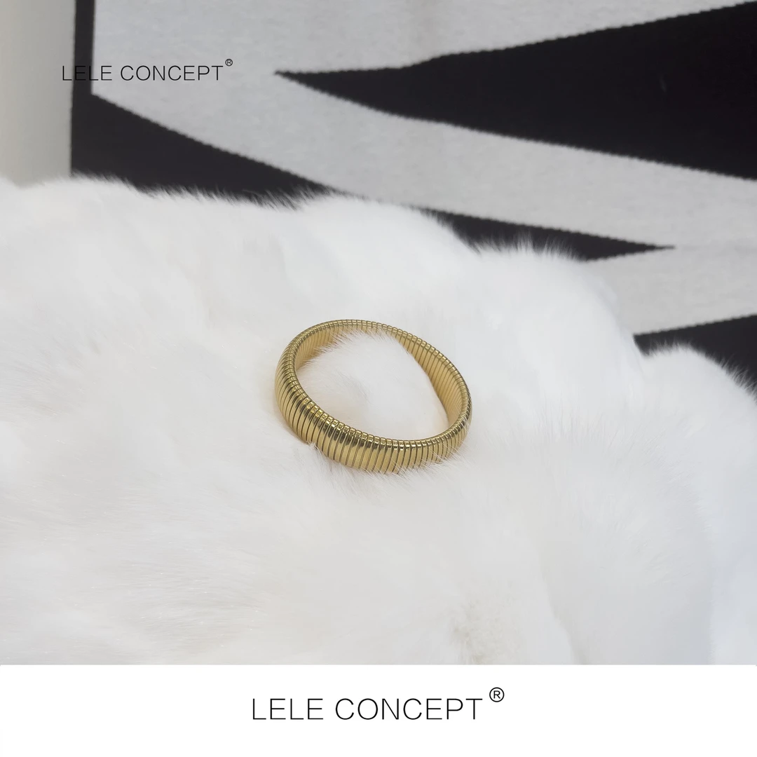 LELE CONCEPT 铜合金手镯 单圈拼接手镯SP0192