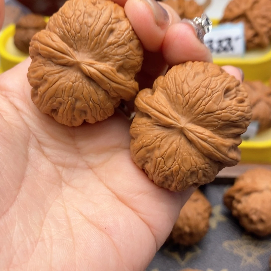 把件文玩核桃30号41尺平谷元宝