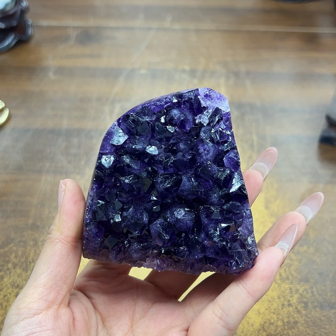 紫晶摆件未镶嵌晶体